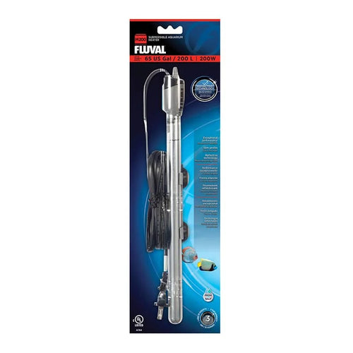 Fluval M200 Submersible Heater 200W up to 65 US Gal