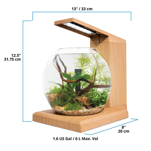 Fluval Liv Aquarium Kit Teak