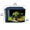 Fluval Spec Aquarium Kit, 16 US Gal / 60 L, Black
