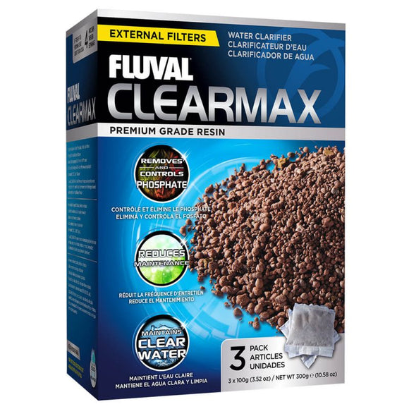 Fluval ClearMax, 3 x 100 g (3.52 oz)