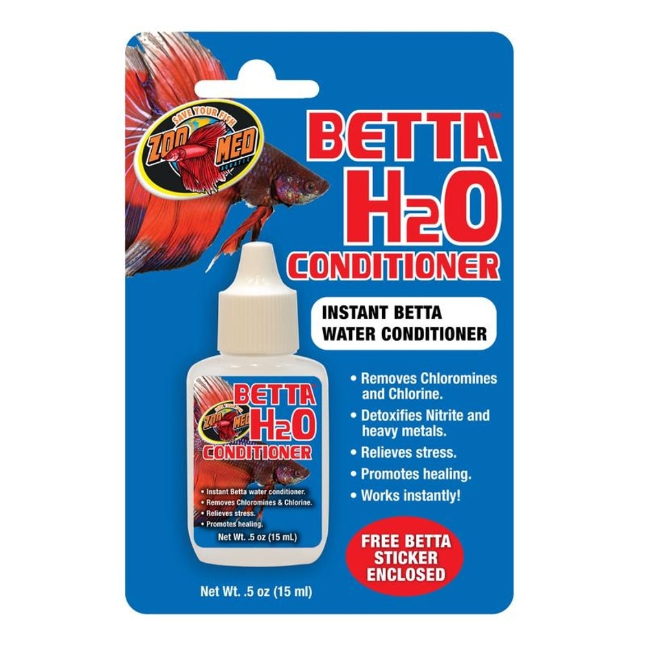 ZOO MED BETTA H20 CONDITIONER INSTANT H2O CONDITIONER ZOO MED BETTA H20 CONDITIONER INSTANT H2O CONDITIONER